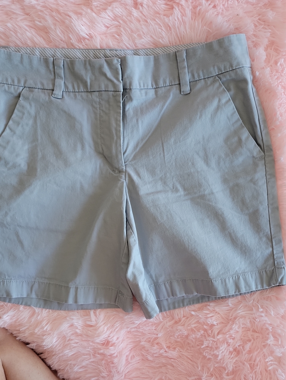 Tommy Hilfiger Light Gray Women's Bermuda Shorts